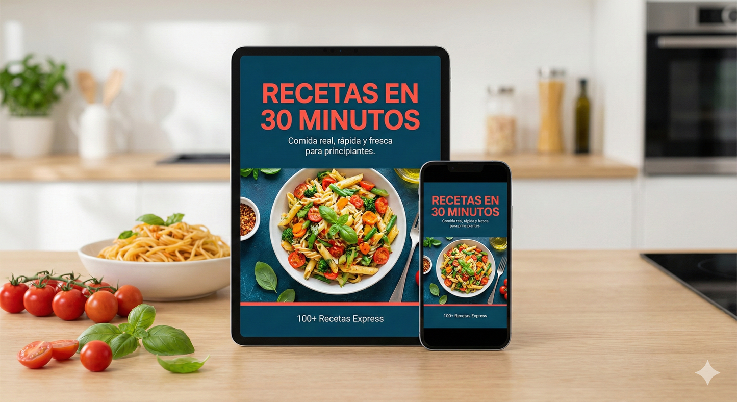 RECETAS EN 30 MINUTOS + MEAL PREP