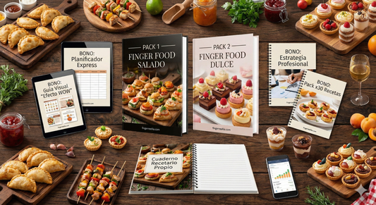 FINGER FOOD que vende! + REGALOS EXCLUSIVOS